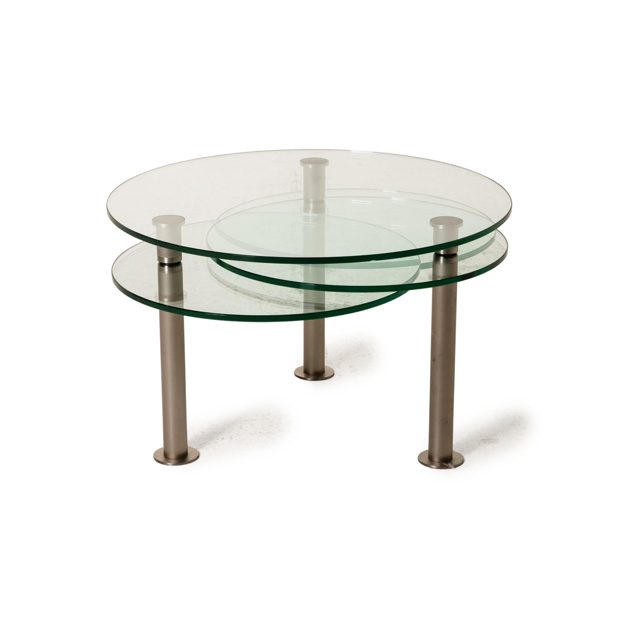 ronald schmitt esstisch glas ausziehbar