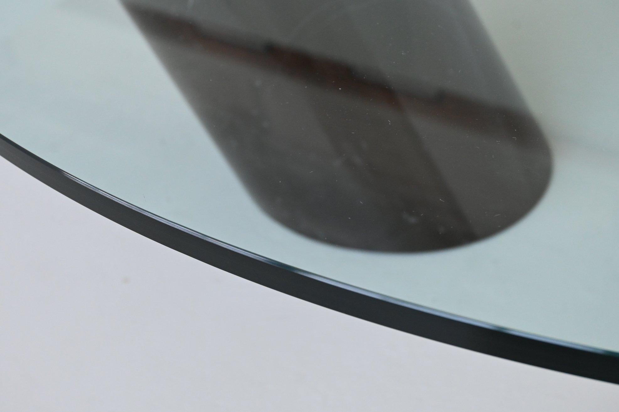 Ronald Schmitt Table basse K1000 marbre noir Suisse 1974 7