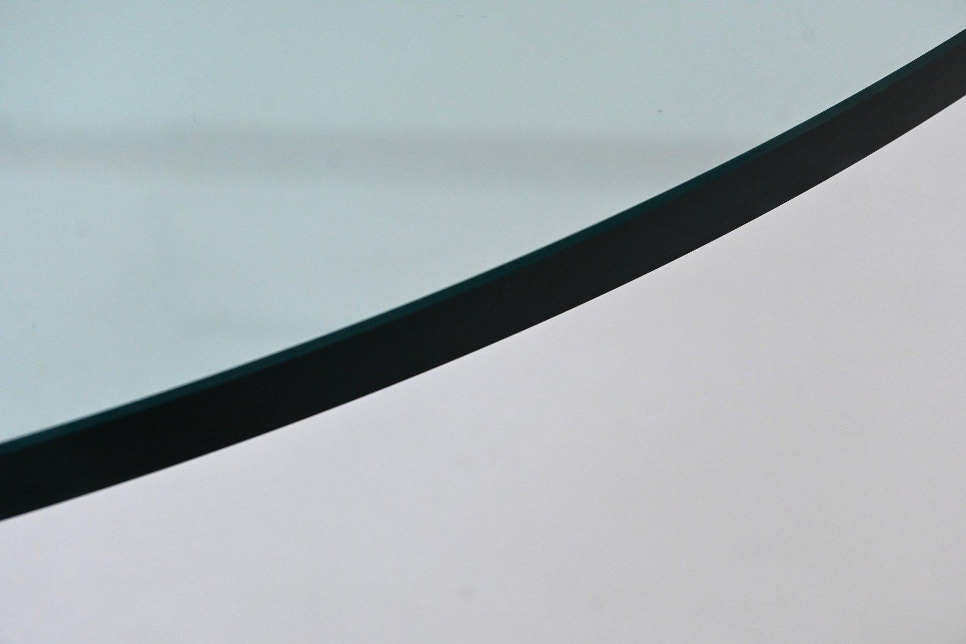 Ronald Schmitt Table basse K1000 marbre noir Suisse 1974 8