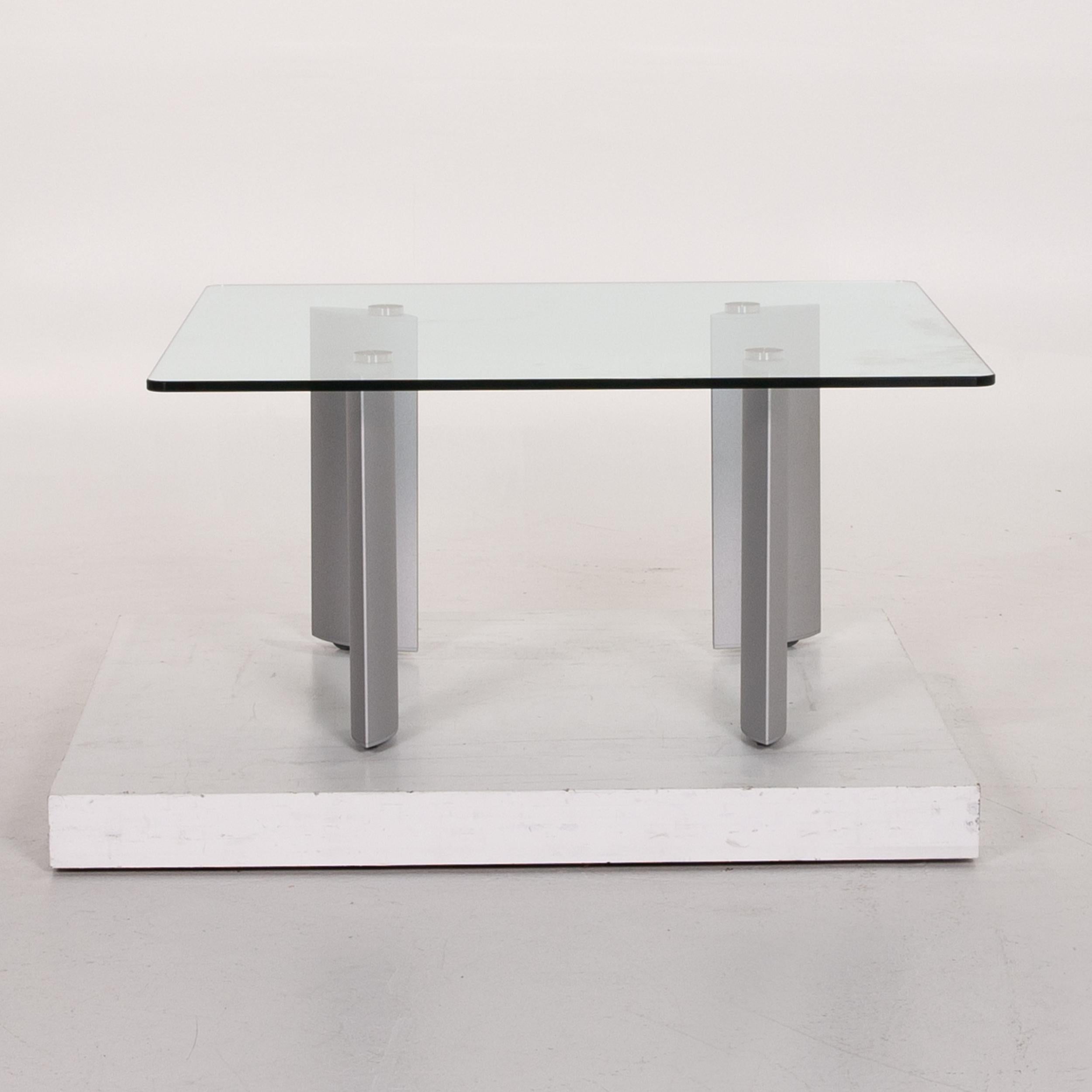 Modern Ronald Schmitt K285 Glass Coffee Table Function For Sale