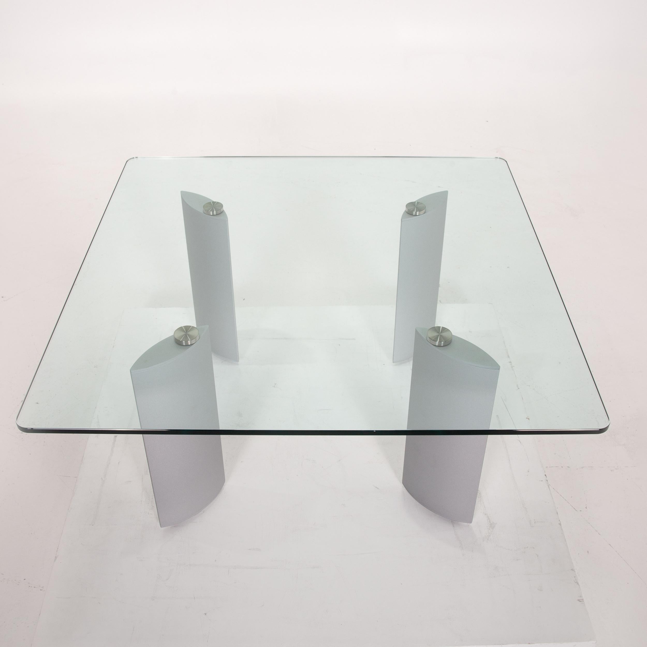 Ronald Schmitt K285 Glass Coffee Table Function In Good Condition For Sale In Cologne, DE
