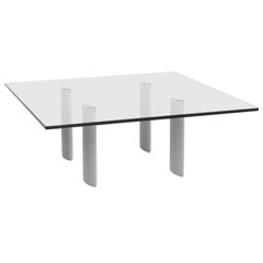 Ronald Schmitt Silver Glass Coffee Table