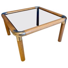 Ronald Schmitt Smoked Glass Coffee Table