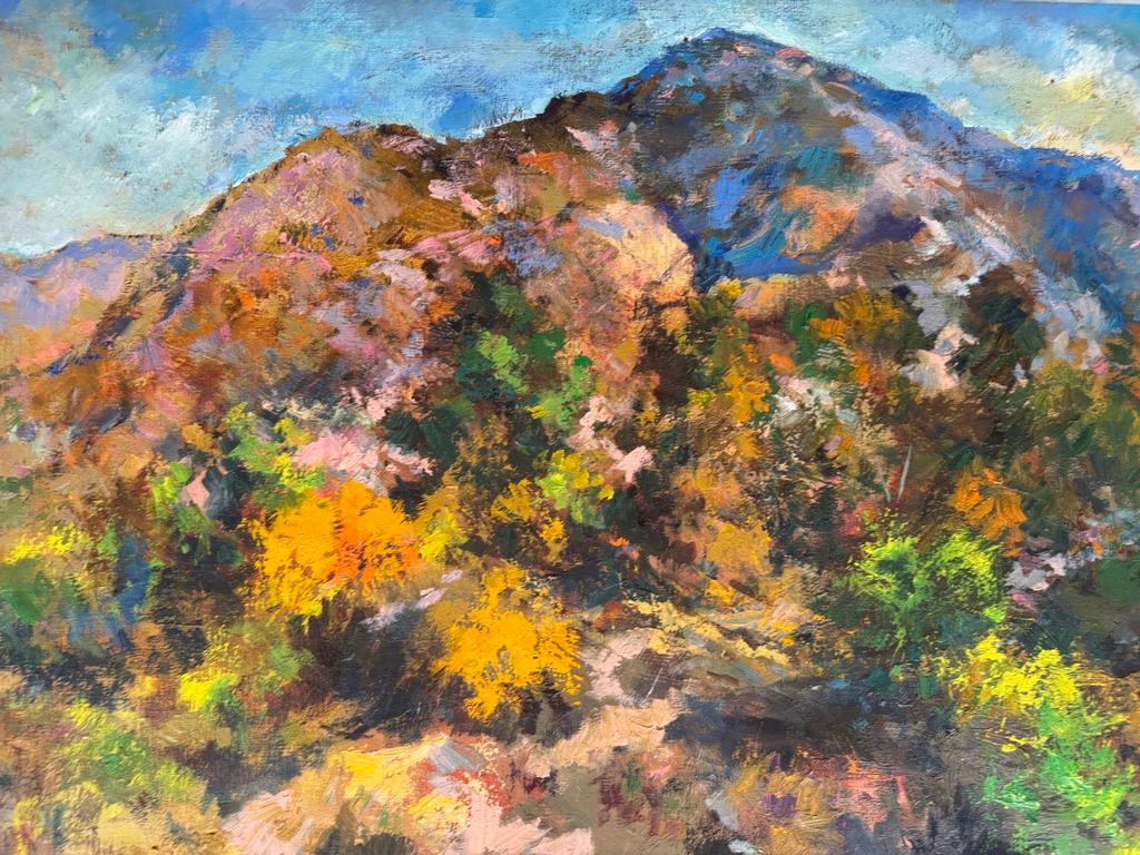 Los Angeles Mountains - Painting by Ronald Shap