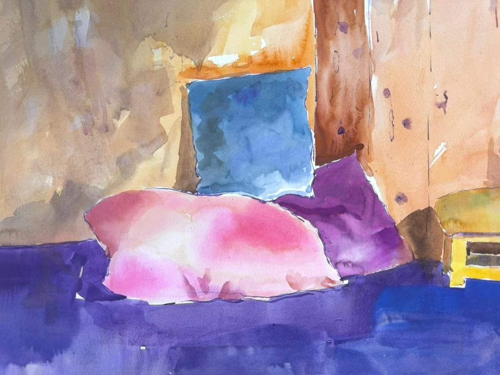 Sechs Kissen (Pop-Art), Painting, von Ronald Shap