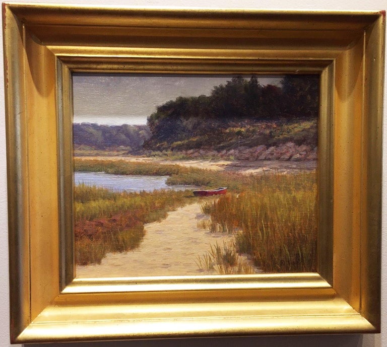 Ronald Tinney 'Fall Beach Scene', Cape Cod Modern Impressionist