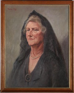 Ronald Way - Mid 20th Century Oil, The Widow
