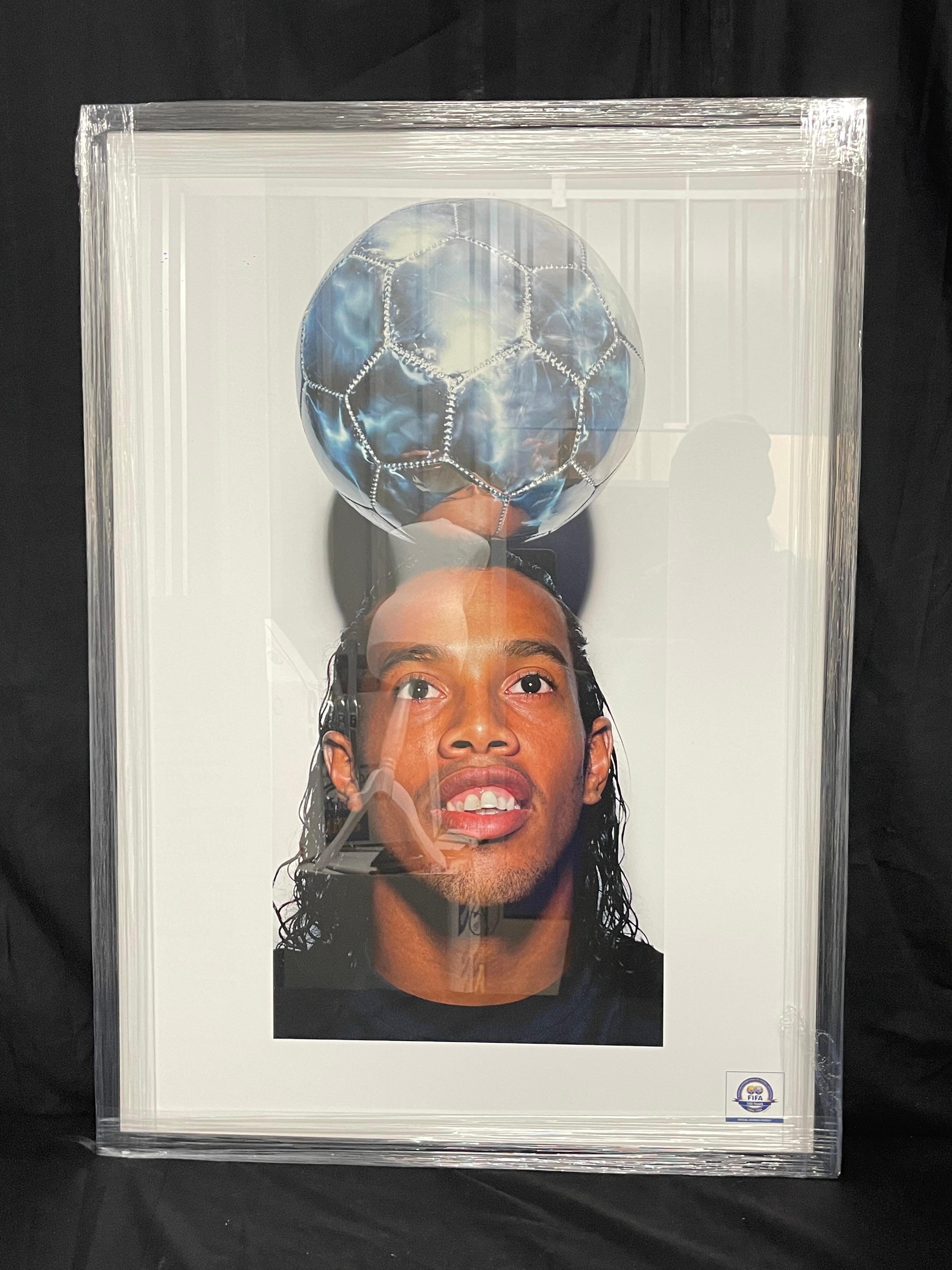 Contemporary Ronaldinho by Marc Quinn 2004 FIFA 100 For Sale
