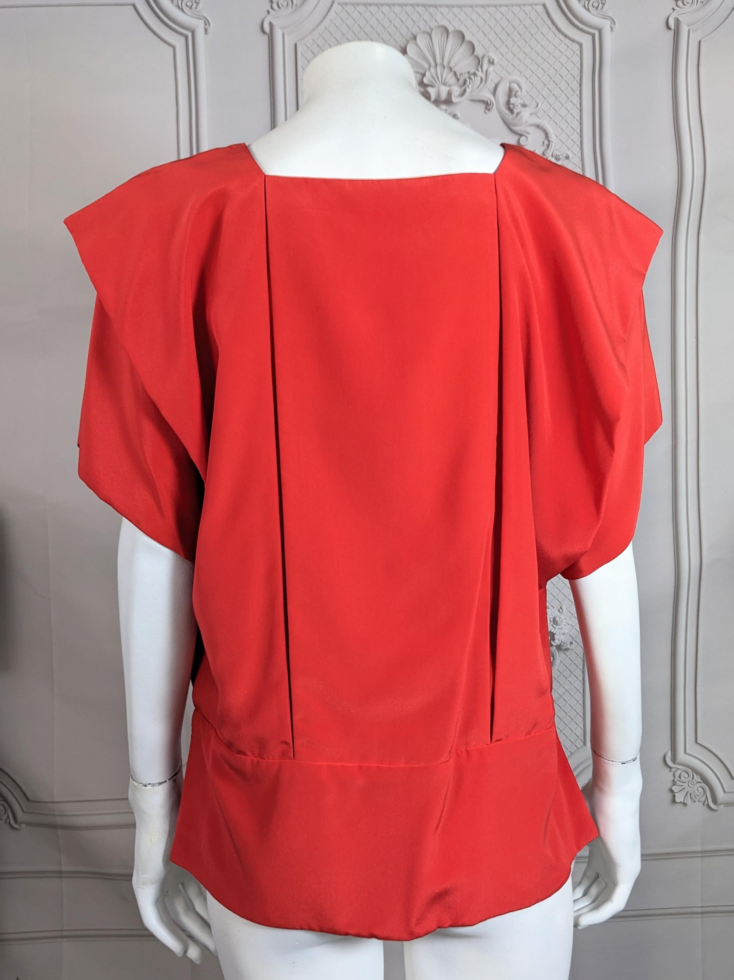 Top de crepé de seda Ronaldus Shamask para Moss en venta 2