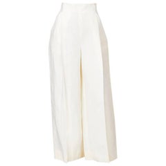 Vintage Ronaldus Shamask High Waist Wide Leg Linen Trouser