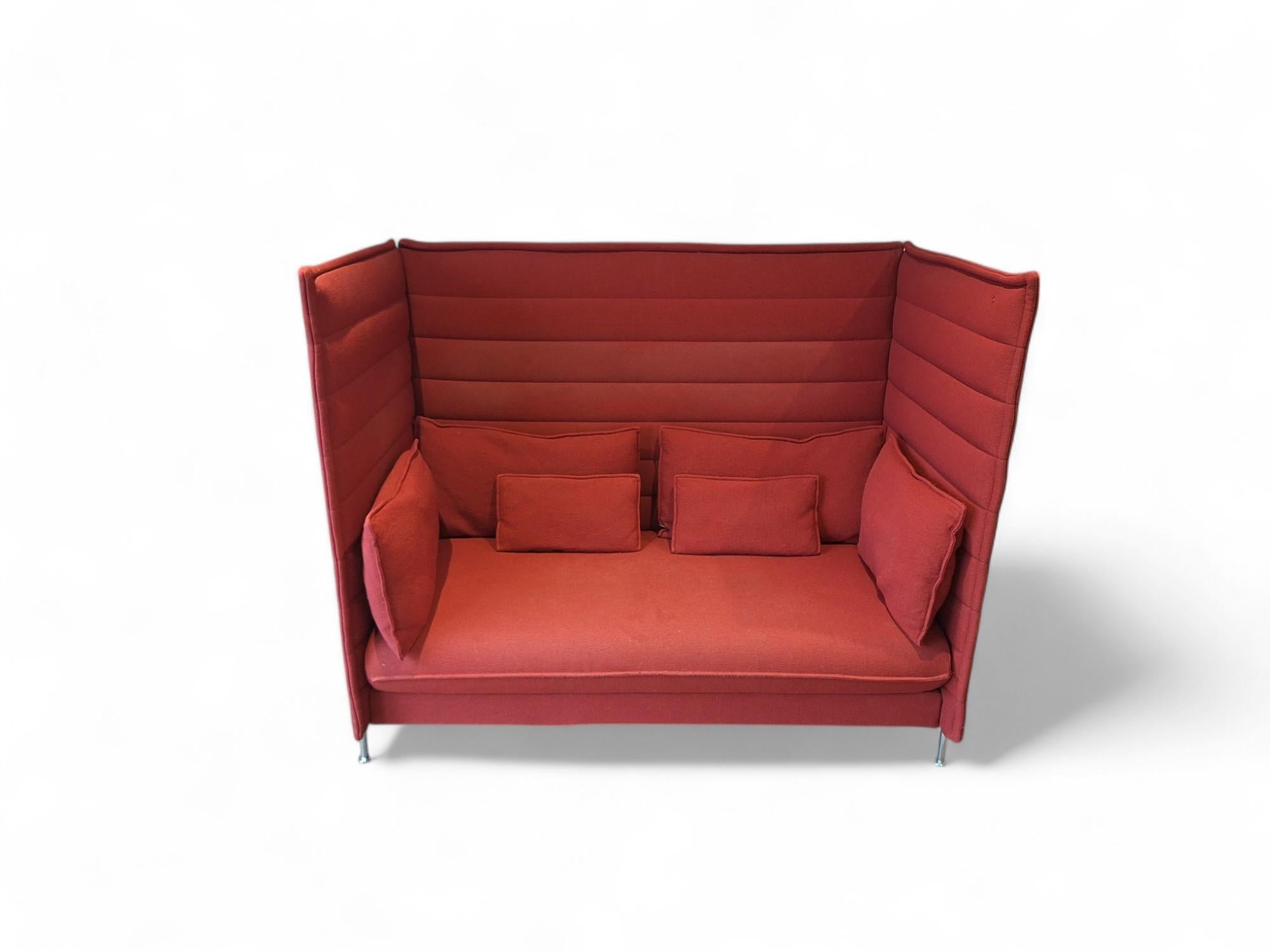 Aluminium Ronan and Erwan Bouroullec for Vitra Alcove Sofa Highback, 2011 en vente