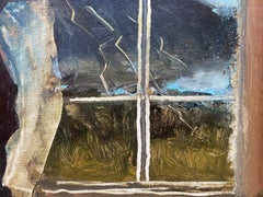 Ronan Barrot - Huile -L’orage de la fenêtre de notre livre
