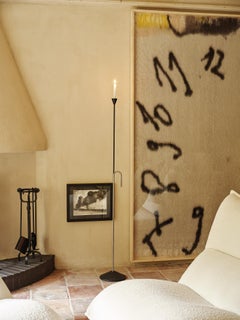 Ronan Bouroullec Baton, hoher Kerzenhalter aus Stahl, Spanien, minimalistisch