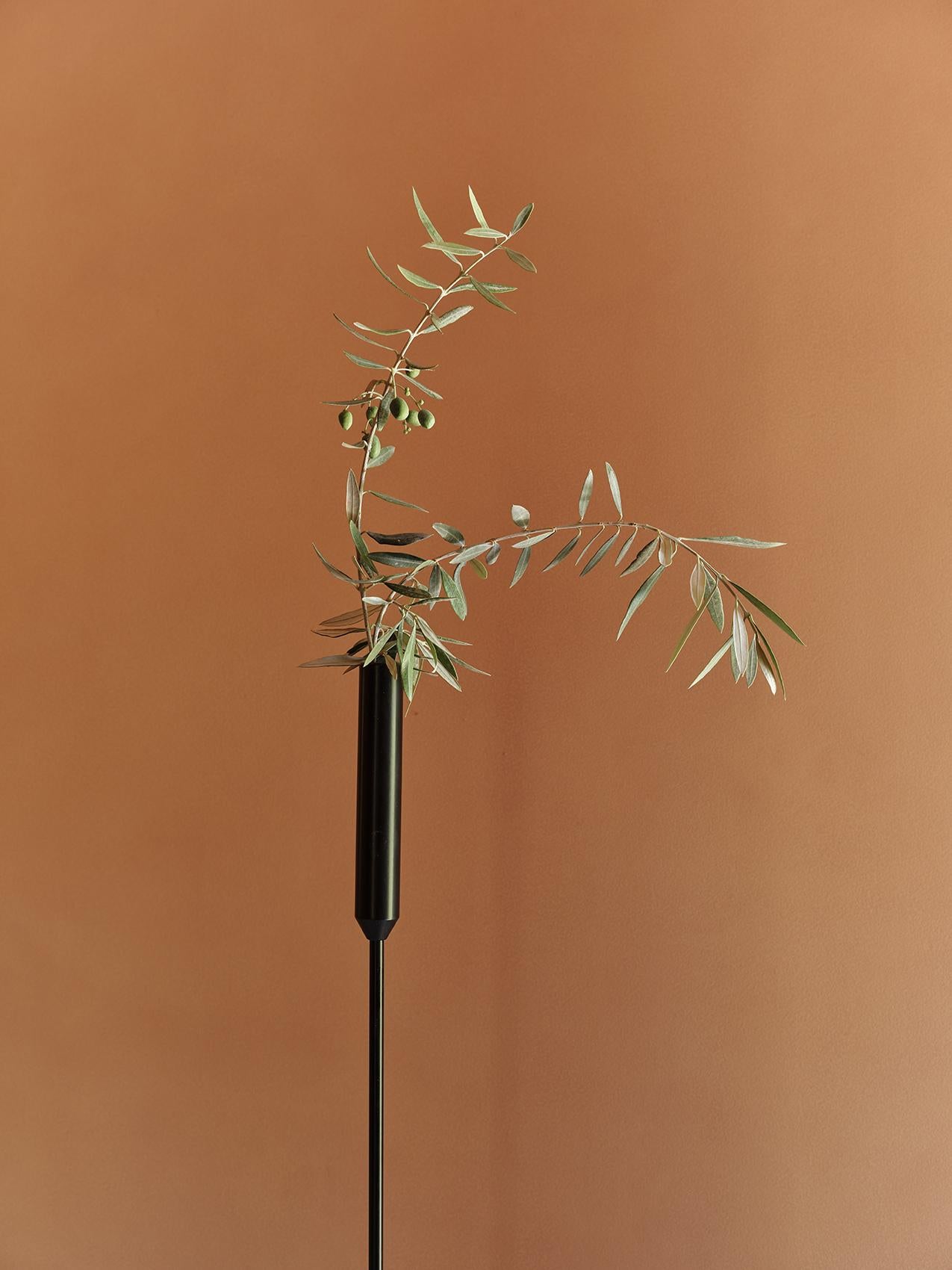 Spanish Ronan Bouroullec, Baton Vase, Steel, Spain, Minimalist For Sale