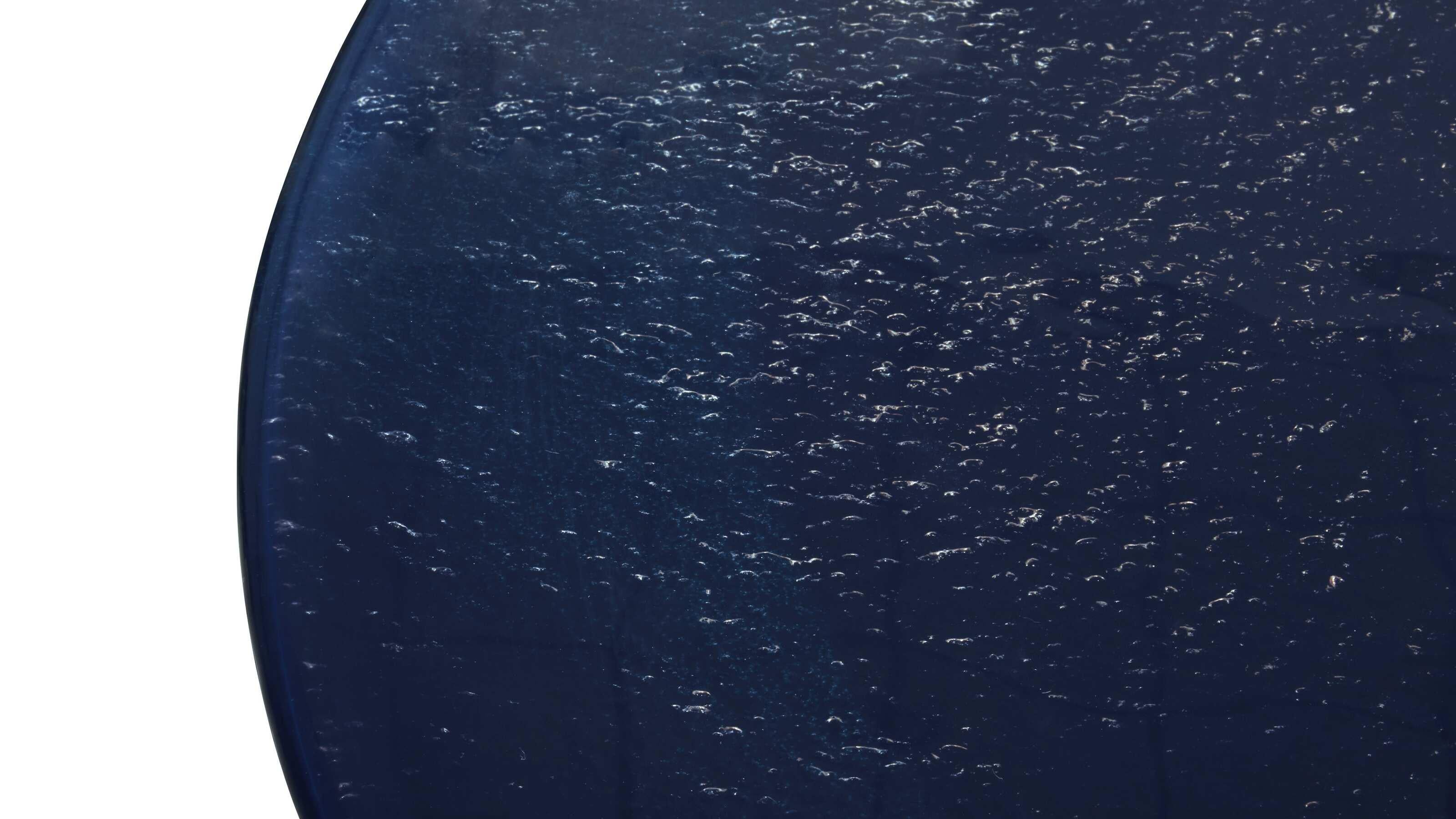 Ronan Bourroullec Treflo Blauer skulpturaler Esstisch von Cassina (Moderne der Mitte des Jahrhunderts) im Angebot