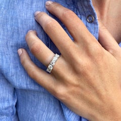 GIA Certified 2.00 Carat Diamond Eternity Ring
