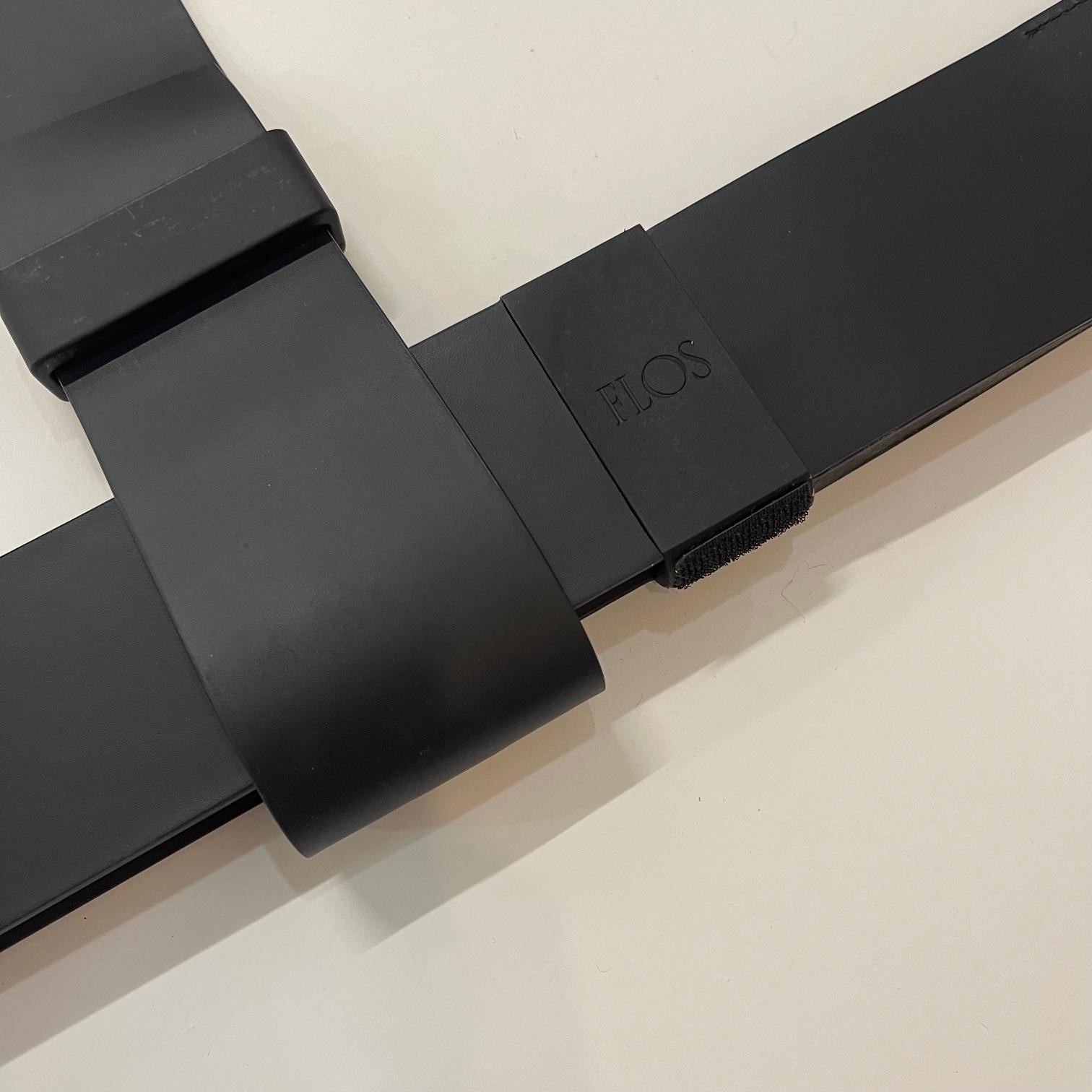 Tinto Ronan and Erwan Bouroullec Plafoniera con cintura in pelle nera per Flos, Italia, 2021 in vendita