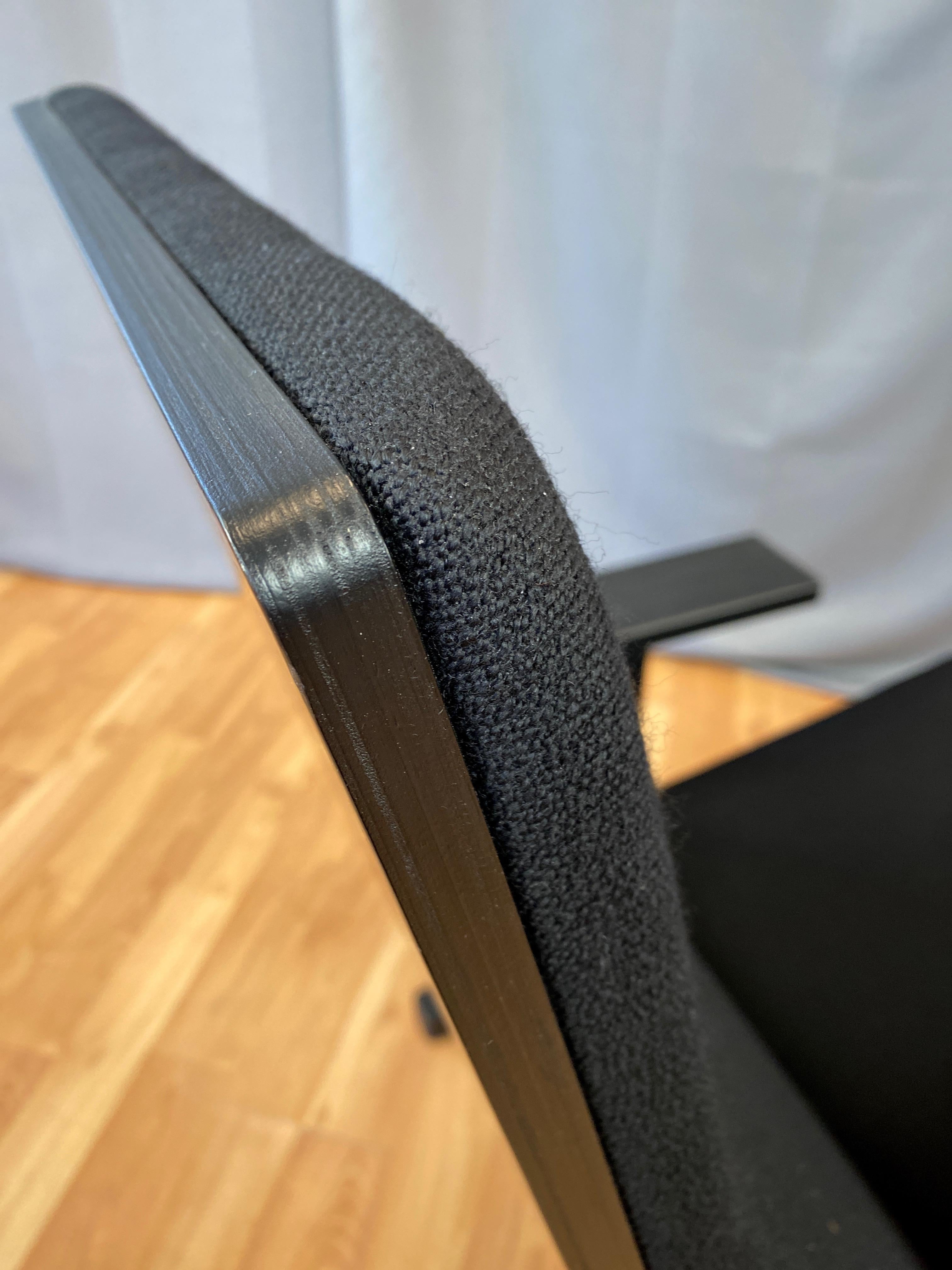 Ronan & Erwan Bouroullec for Mattiazzi Black Quindici Lounge Chair, 2018 For Sale 2