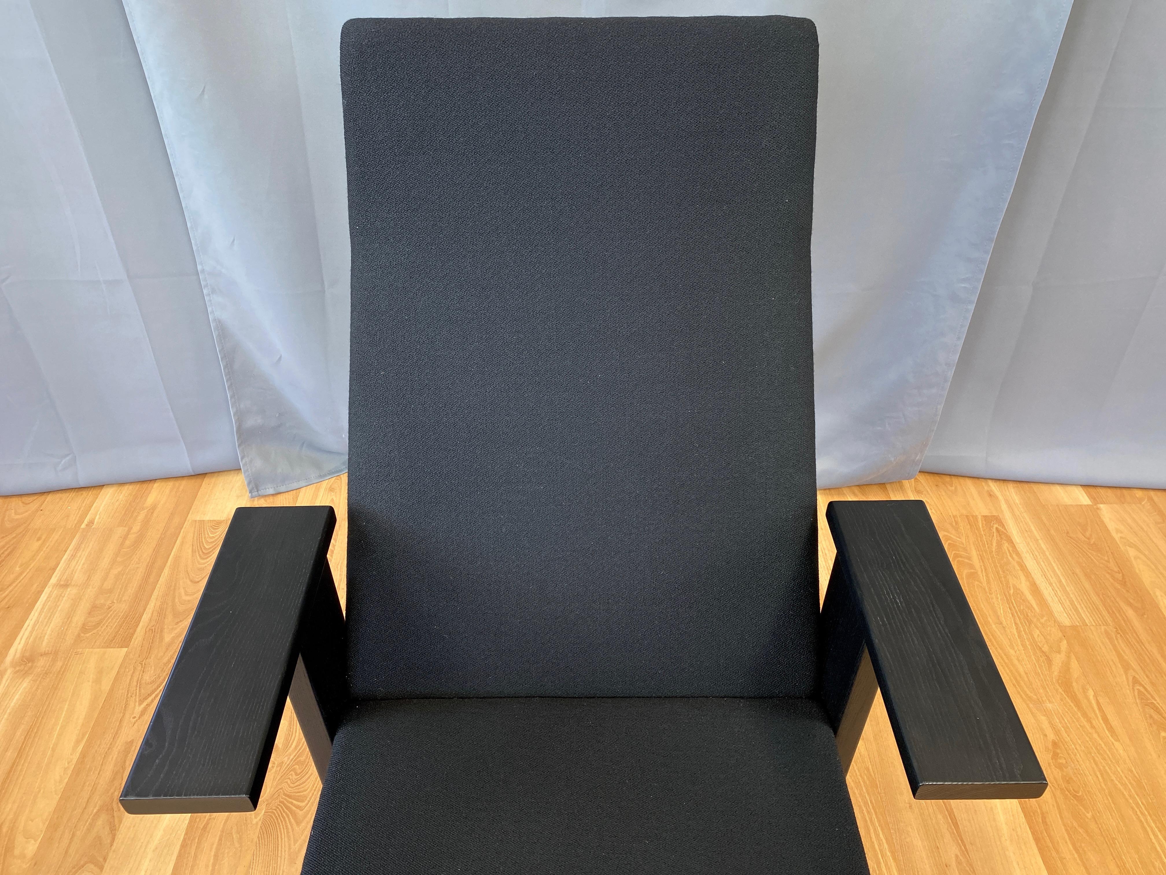 Ronan & Erwan Bouroullec for Mattiazzi Black Quindici Lounge Chair, 2018 For Sale 8