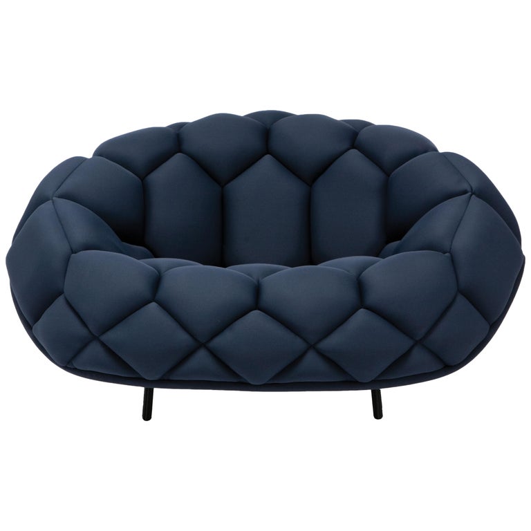 For Sale: Blue (5838) Ronan & Erwan Bouroullec Quilt Armchair for Established & Sons