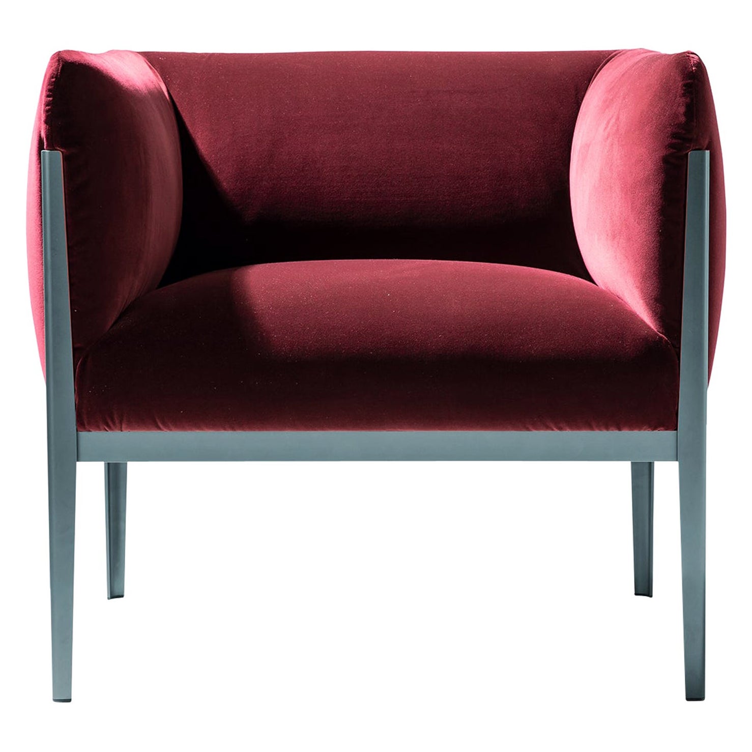 Ronan & Erwan Bourroullec: Sessel „Cotone“ aus Aluminium und Stoff von Cassina