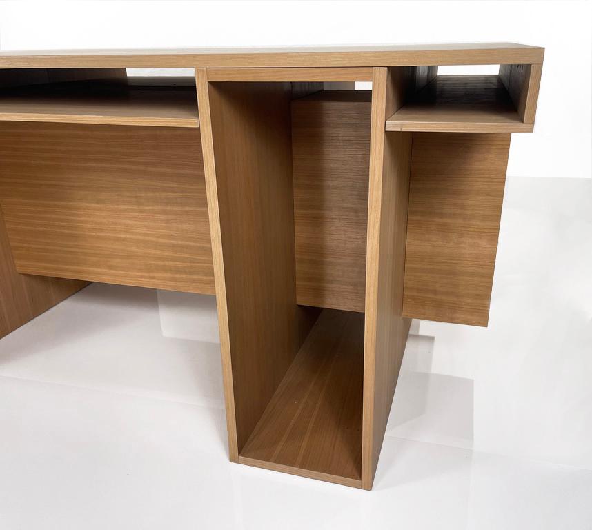 Hand-Crafted 'Ronchamp' writing desk by the American Minimalist William Earle
