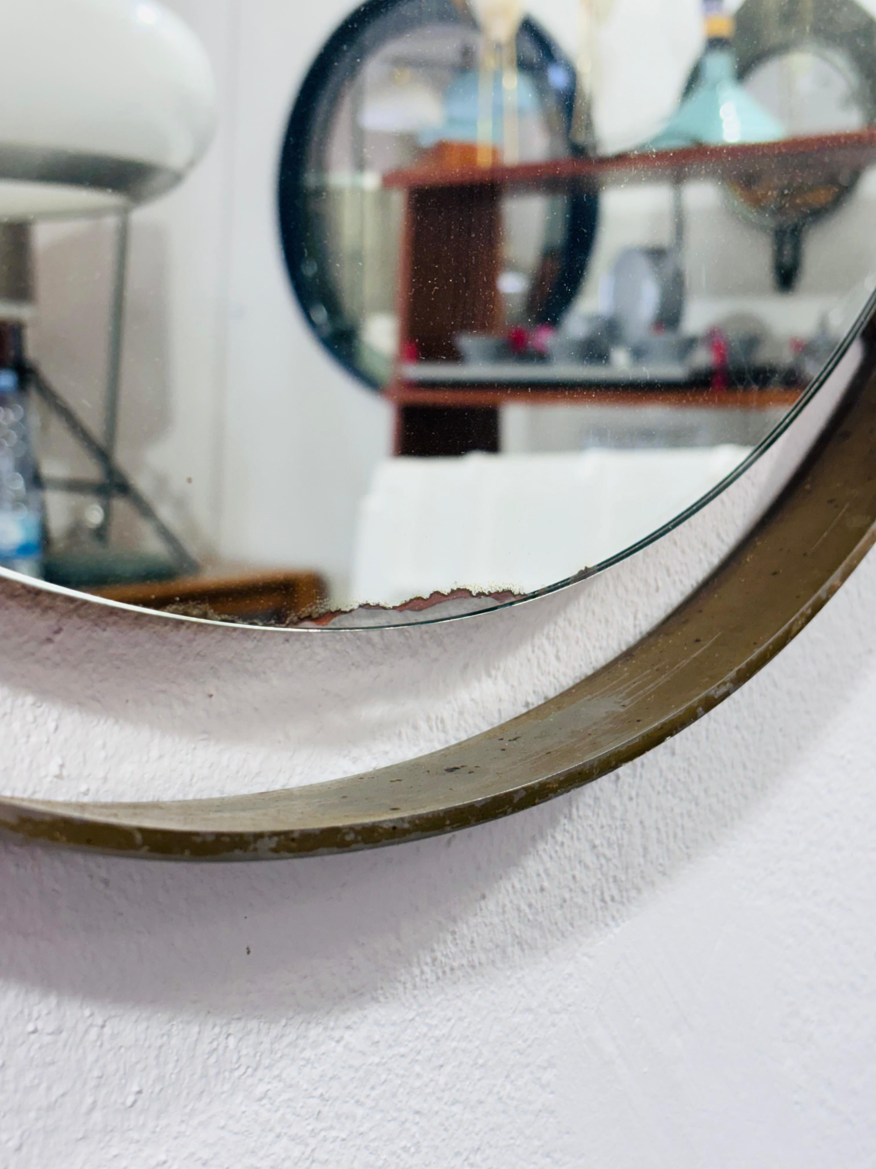 Miroir mural Ronchetti & Porro 1970's Modern Design en vente 1