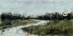 Un pennello con la Nature, Pittura ad olio astratta