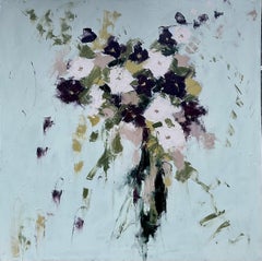 Une Gardenera's Design, peinture à l'huile abstraite