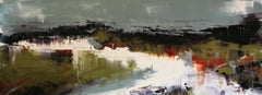 Gray Light, Abstract Oil Painting