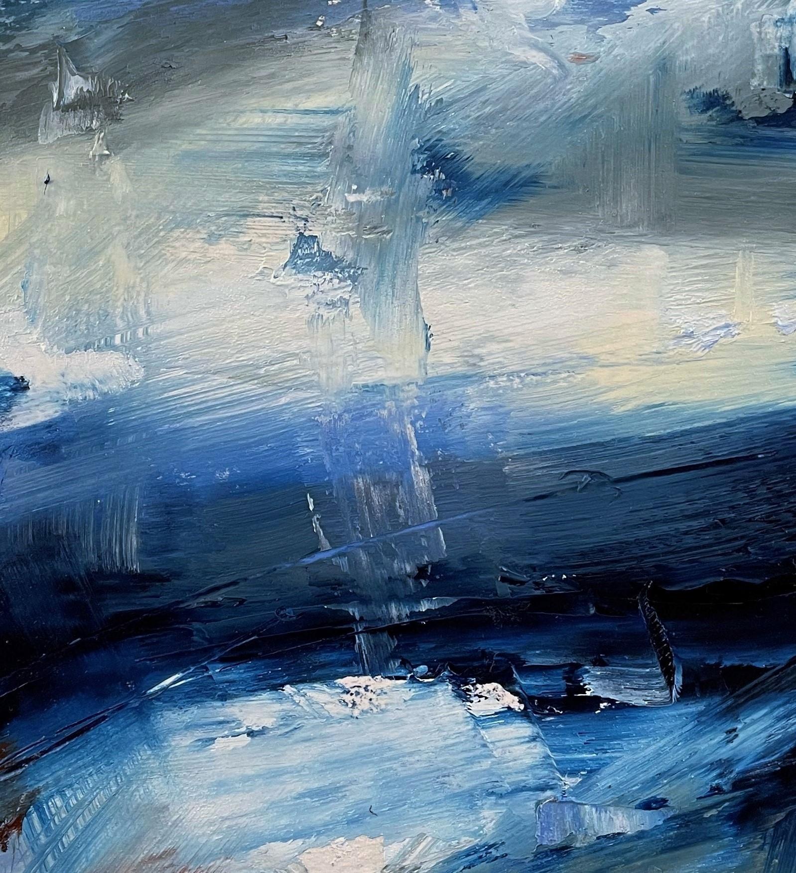 blue ii painting