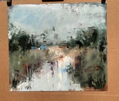 Morning Comes, Abstract Oil Painting