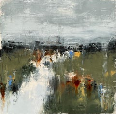 Story du matin, peinture à l'huile abstraite