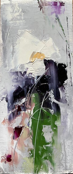 Note di fascino, pittura ad olio astratta