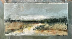 An vielen Abenden, Abstraktes Ölgemälde