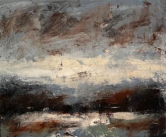 Seduction of a Storm, Abstract Oil Painting