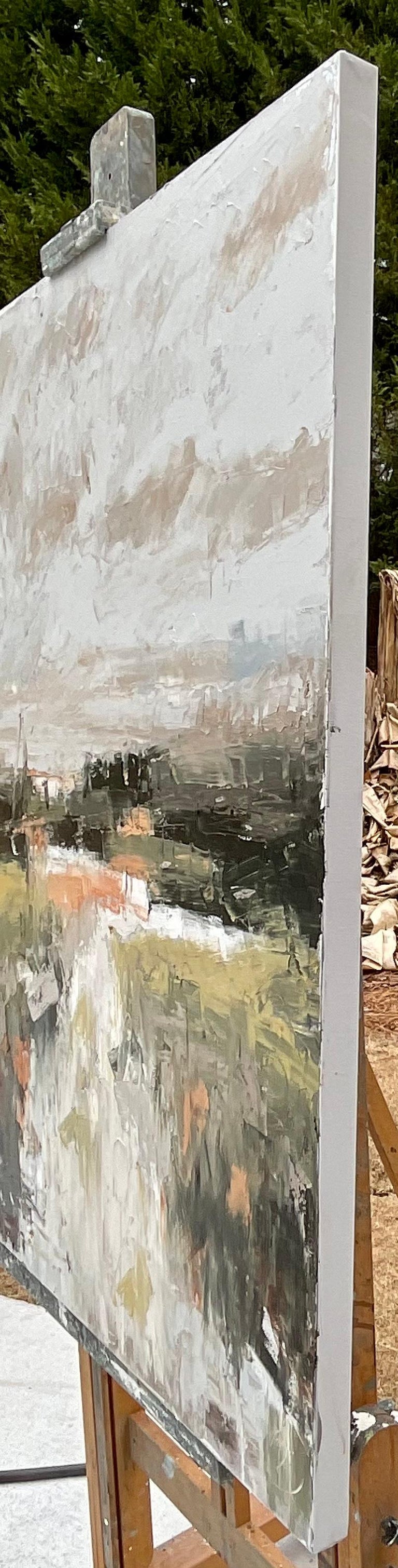 Ronda Waiksnis - Spring Path on Ebenezer, Abstract Oil Painting For ...