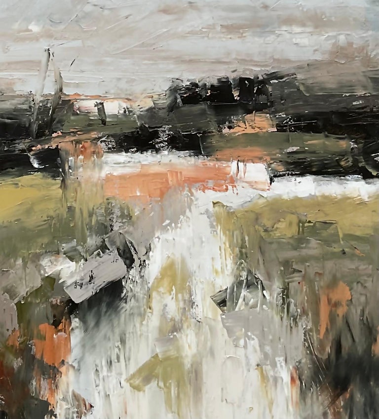 Ronda Waiksnis - Spring Path on Ebenezer, Abstract Oil Painting For ...