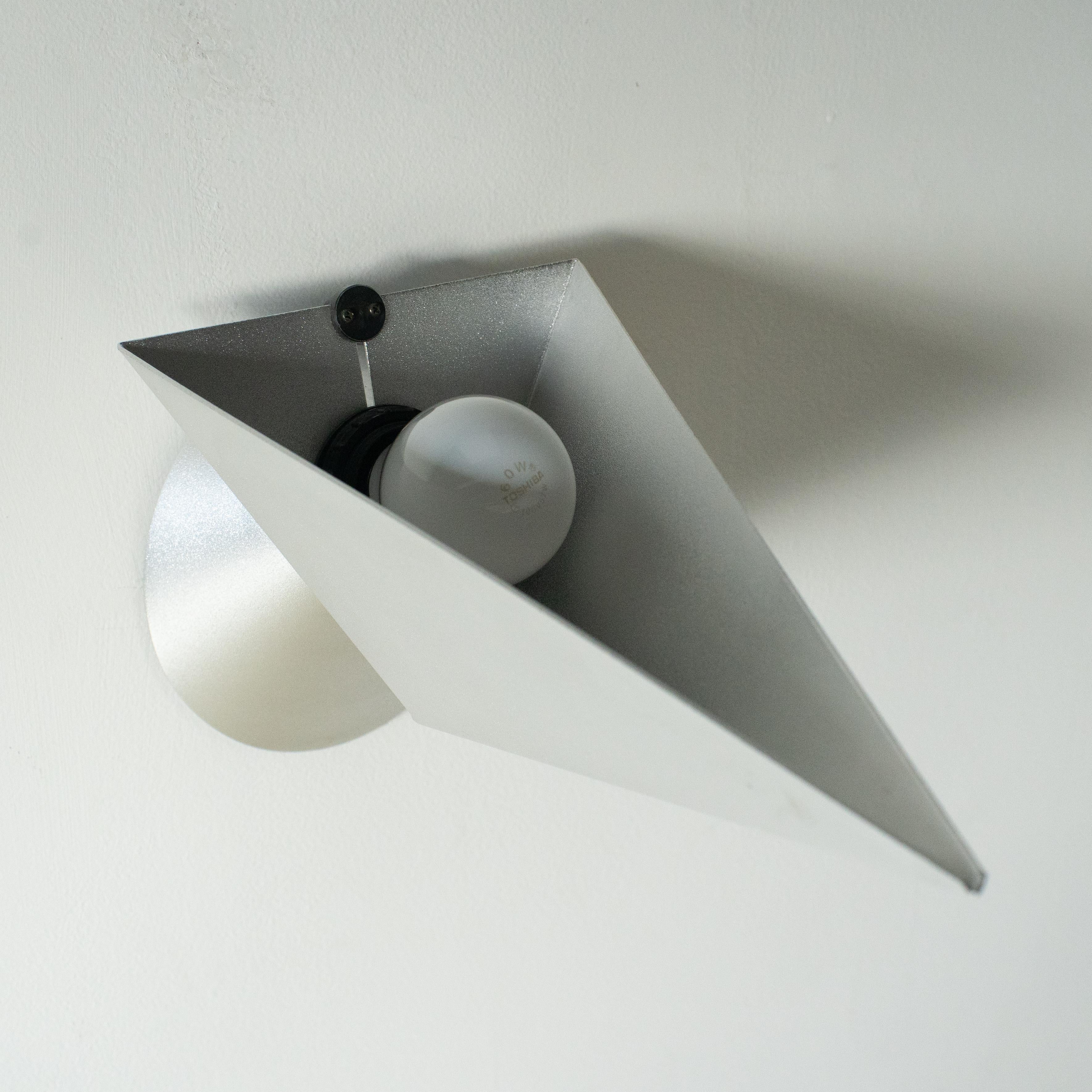 Late 20th Century Ronda wall lamp  Oluce Vico Magistretti 80s style For Sale