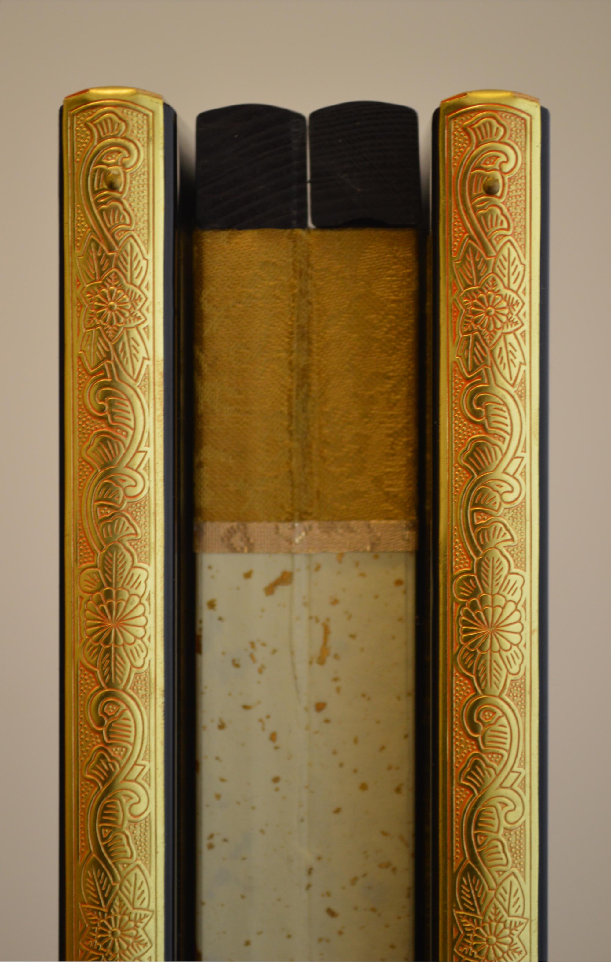 Contemporary Ronde, Hand Painted Nihonga Screen For Sale