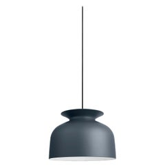Colgante Ronde, grande, gris