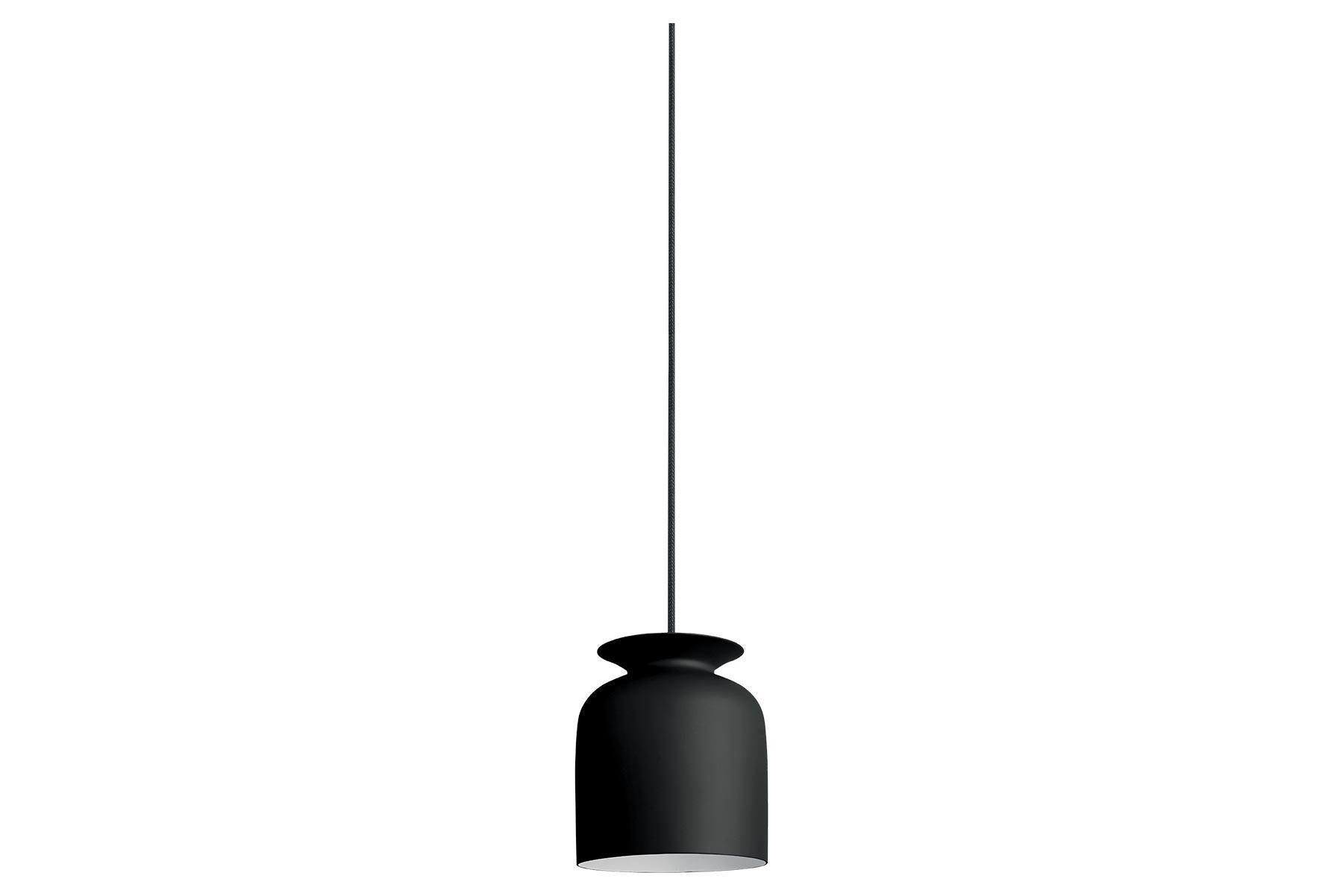 Powder-Coated Ronde Pendant, Small, Grey For Sale