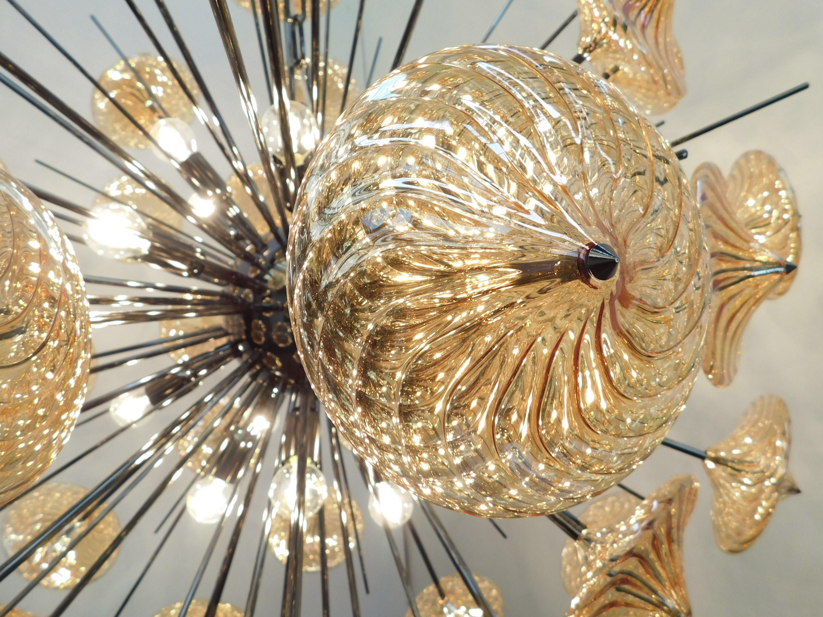 Rondella Sputnik Chandelier by Fabio Ltd In New Condition For Sale In Los Angeles, CA