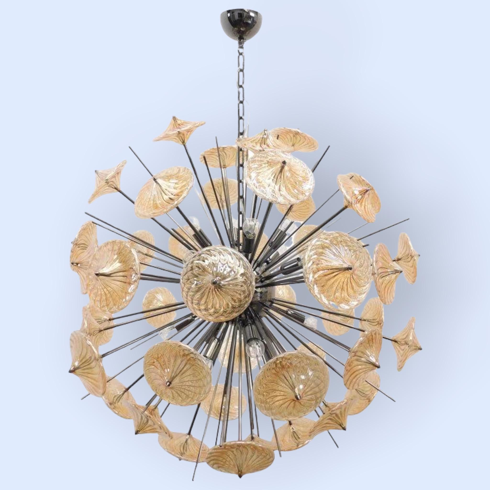 Rondella Sputnik Chandelier by Fabio Ltd For Sale 1