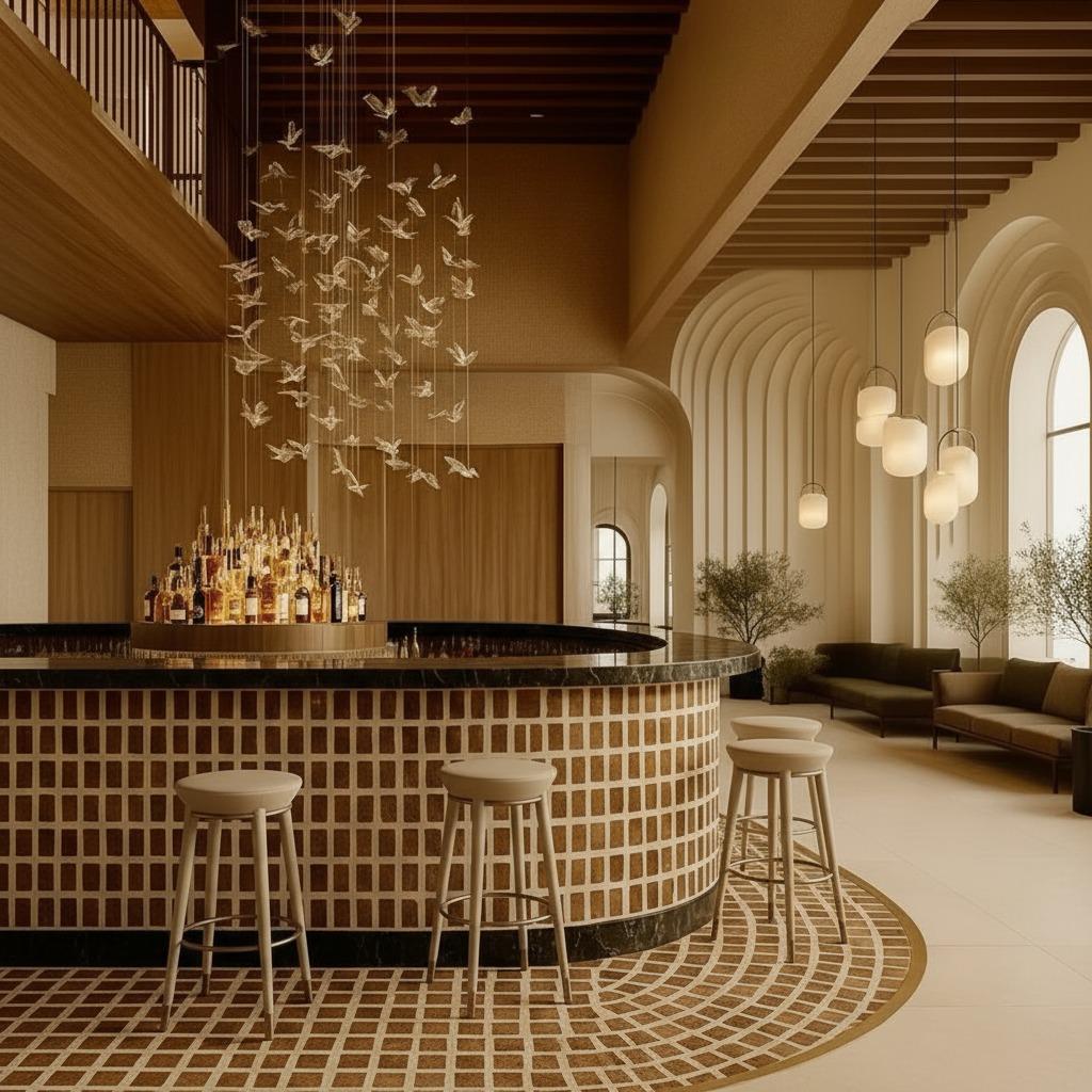 Rondi II Bar Chair est une chaise de bar en noyer tapissée, conçue comme une ligne architecturale raffinée à hauteur de comptoir. Son profil est calme et posé, apportant une présence sur mesure aux cuisines, aux bars et aux projets d'accueil. Un