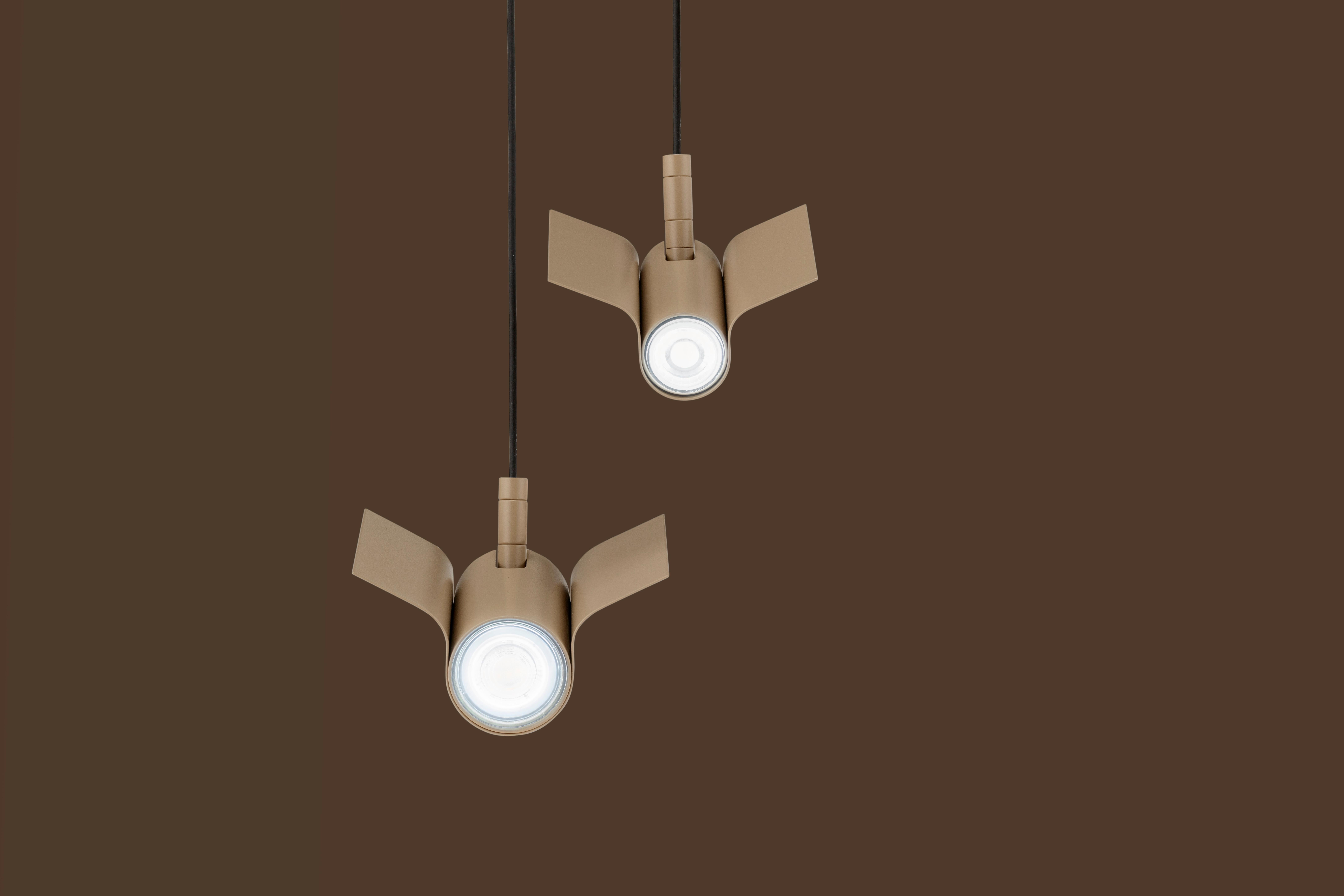 Italiano Lampada a sospensione Rondine Big di Euroluce Bigli in vendita