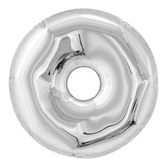 Rondo 75 Mirror in Polished Stainless Steel by Zieta