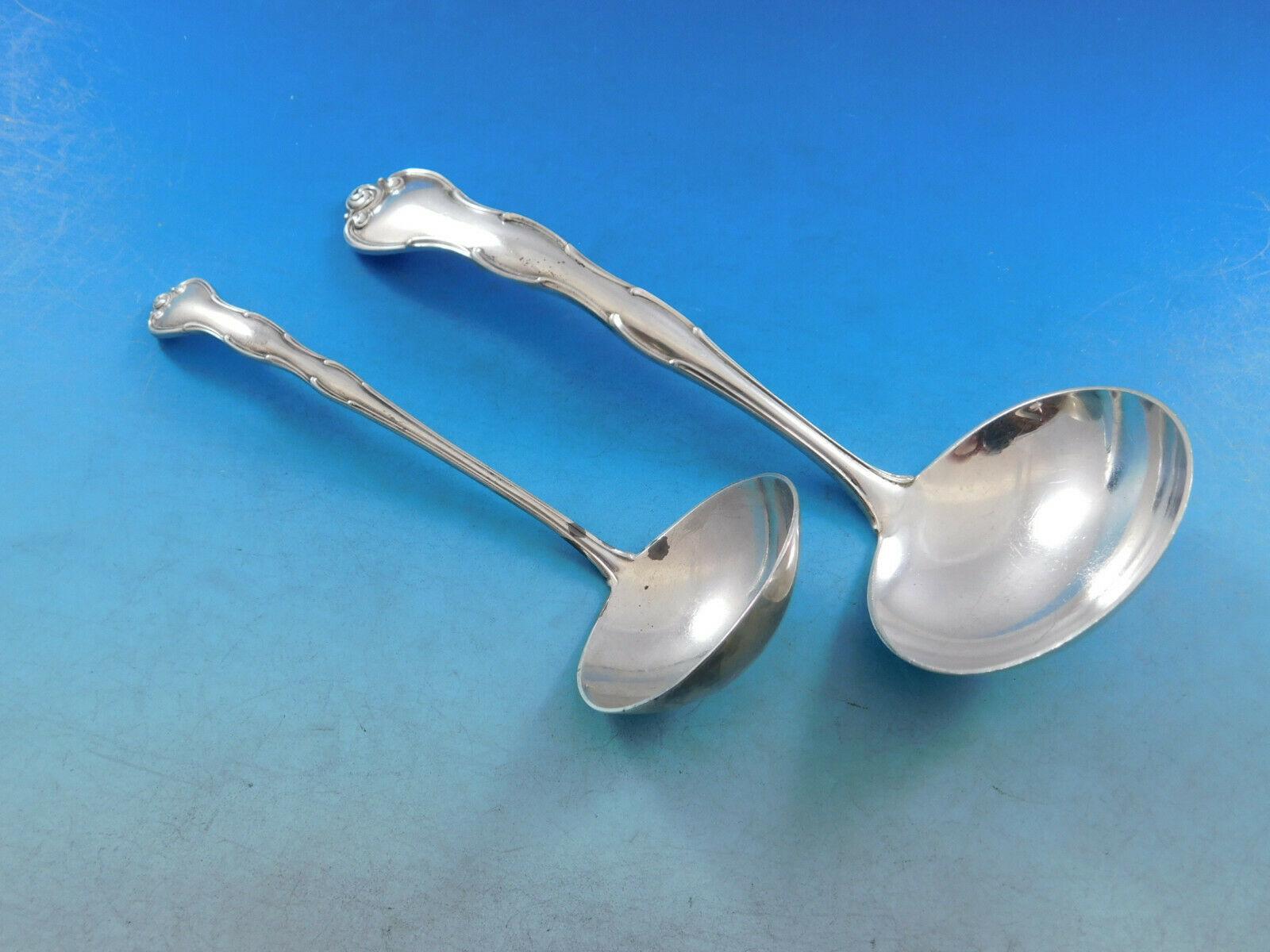 Argento 925 Rondo by Gorham Set di posate in argento sterling per 12 persone 59 pezzi in vendita