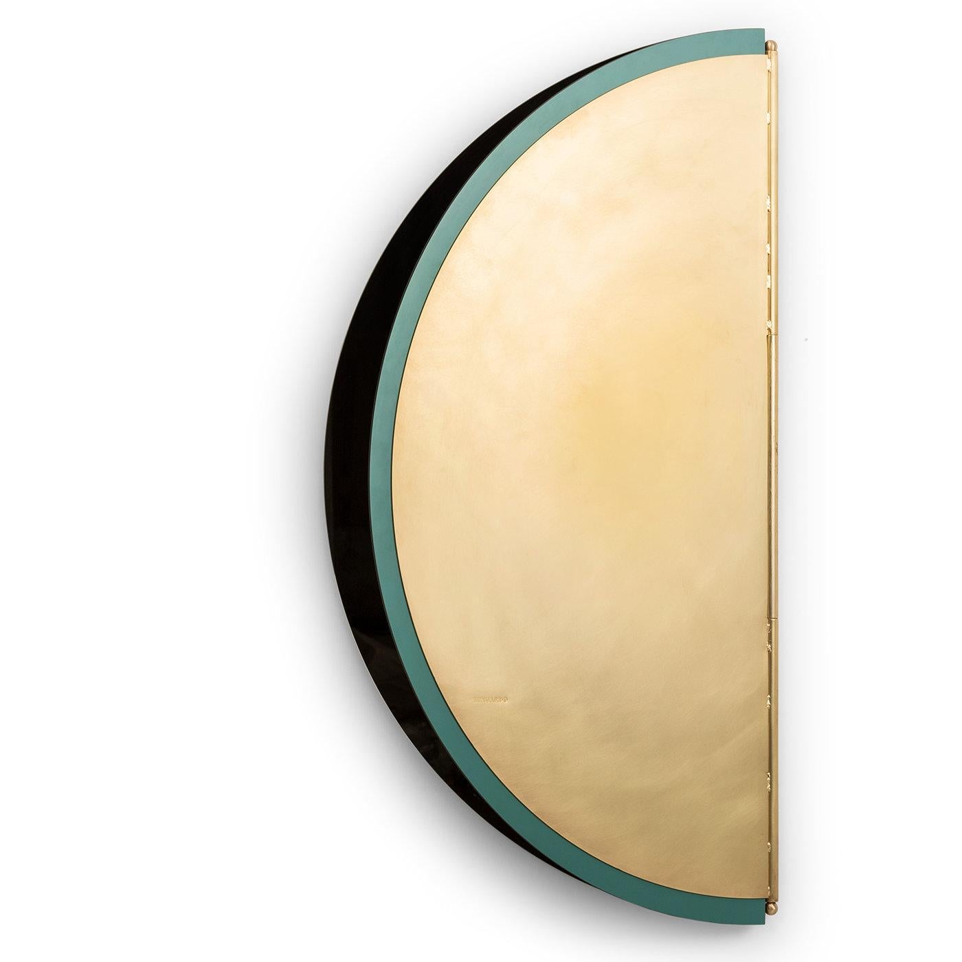 Contemporary Rondò Mirror by Bernhardt & Vella