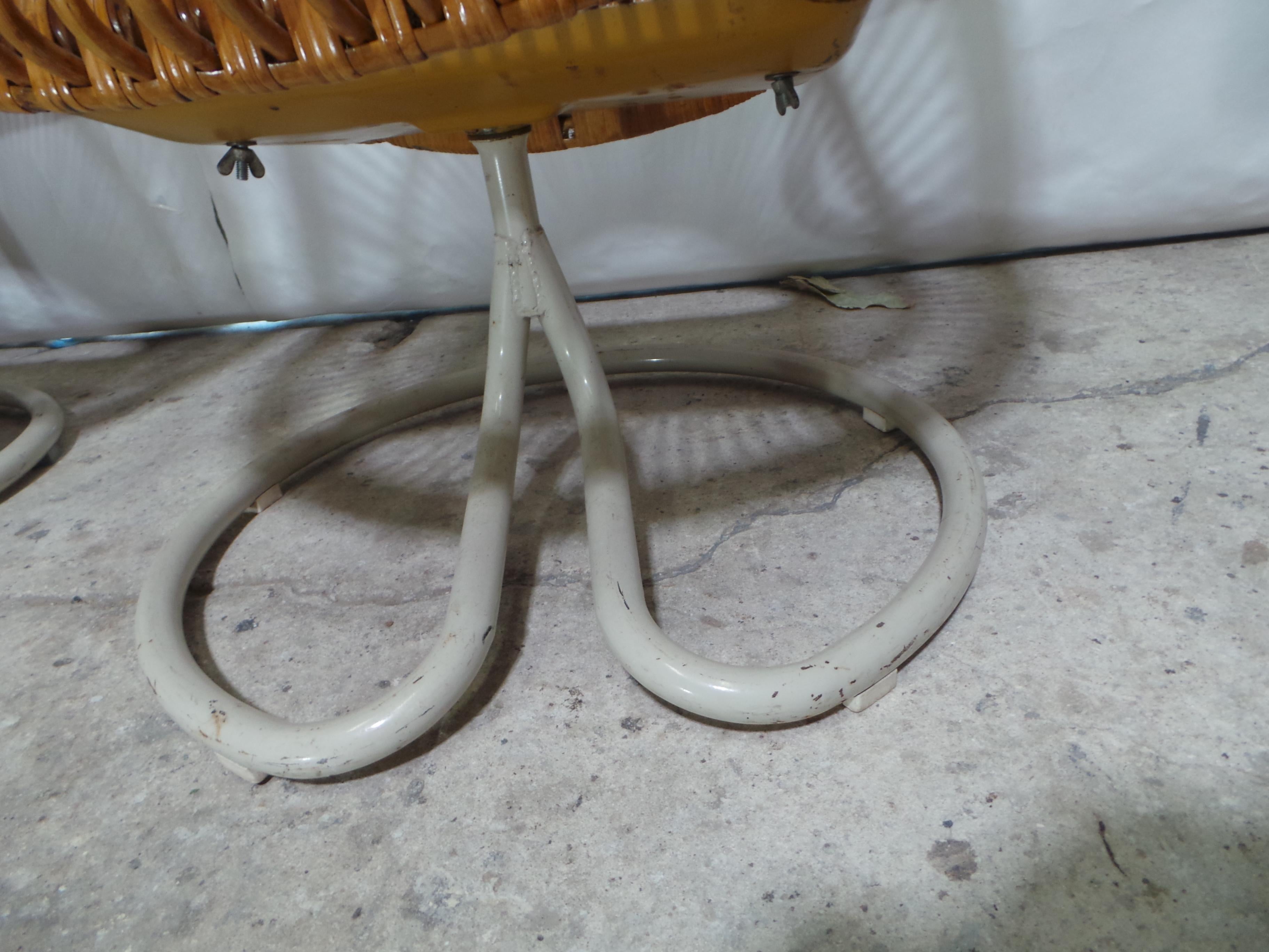 Fauteuils en rotin 